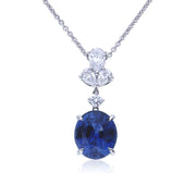 VALANI Sappire and Diamond Necklace